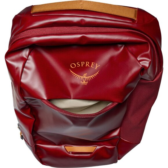 NEW Osprey Transporter 25 L Panel Loader Backpack - Red Mountain unisex 1125 8s4